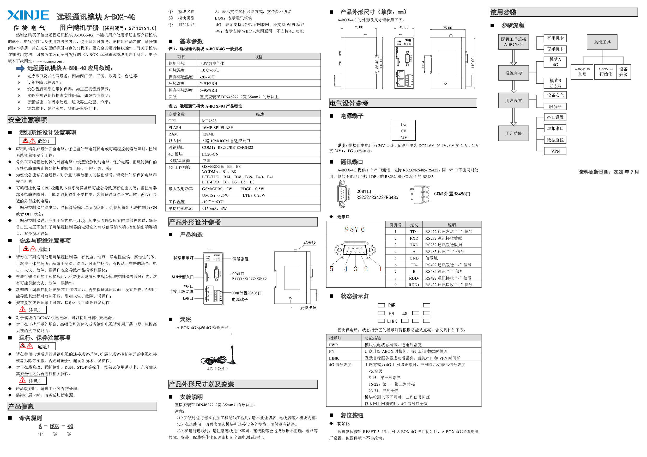 A-BOX-4G随机手册（S711016 1.0）-2020.7.13.pdf