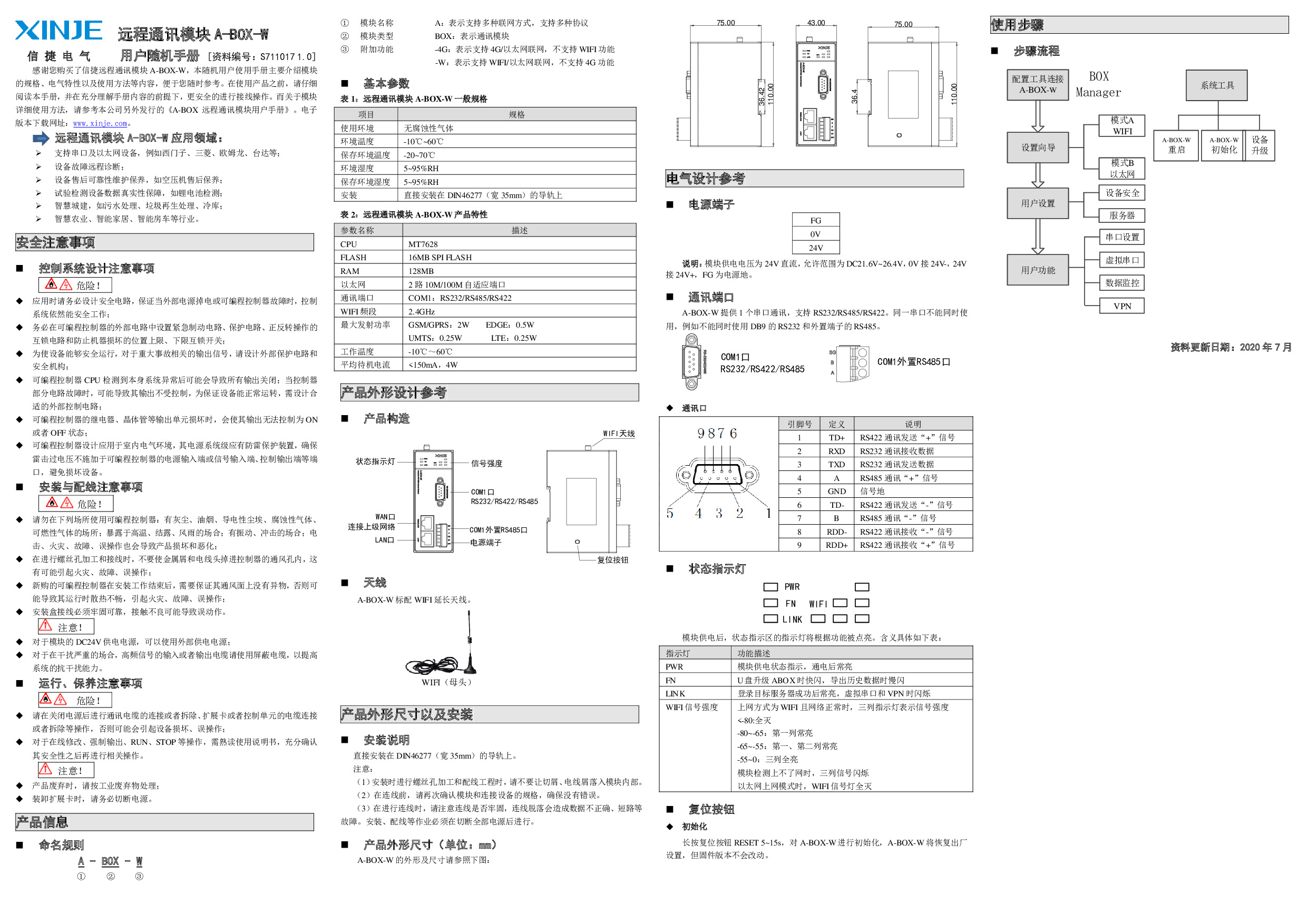 A-BOX-W随机手册（S711017 1.0）-2020.7.13.pdf